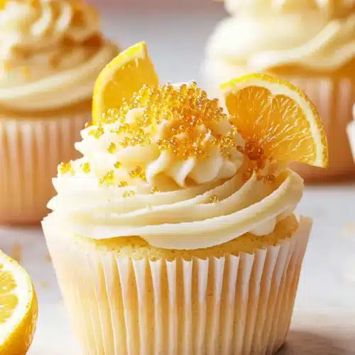 Mimosa Cupcakes