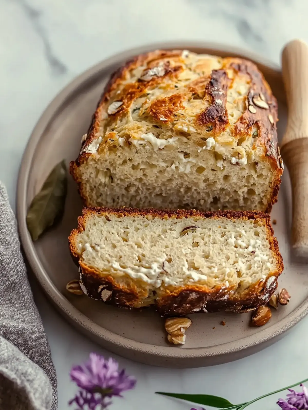 Gluten-Free Cottage Cheese Bread