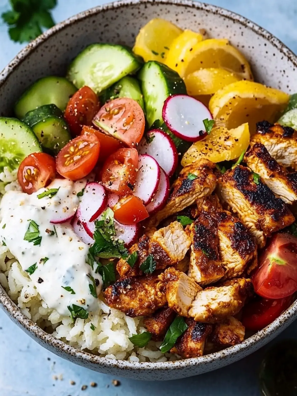 Chicken Shawarma Bowls
