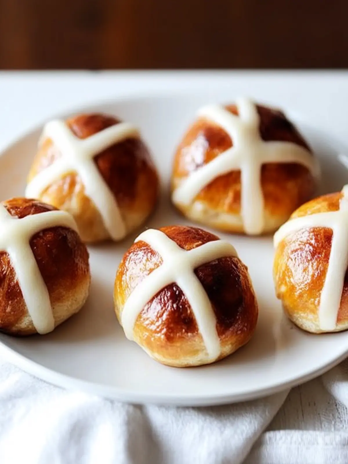 Irresistible Hot Cross Buns with Sweet Custom Fillings
