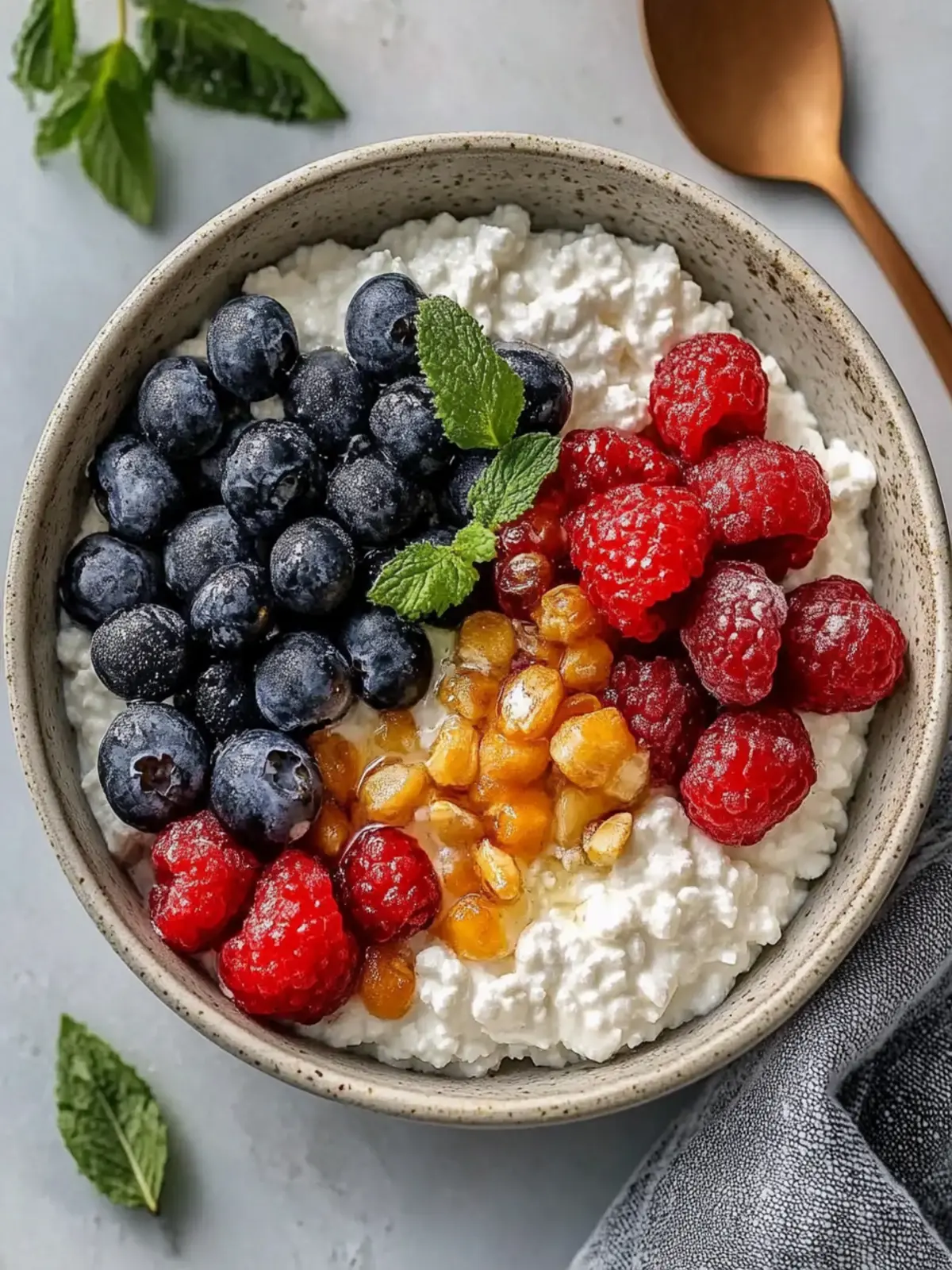 Simple Keto Cottage Cheese Bowl