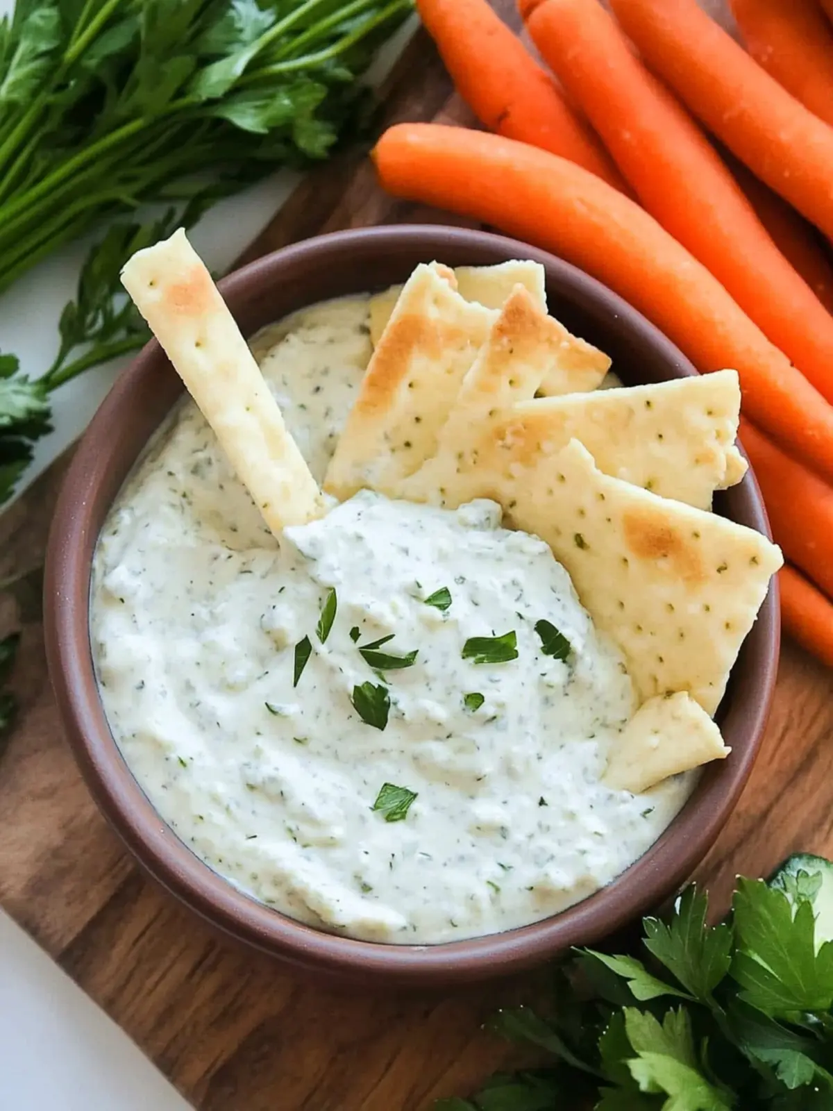 Cottage Cheese Ranch Dip