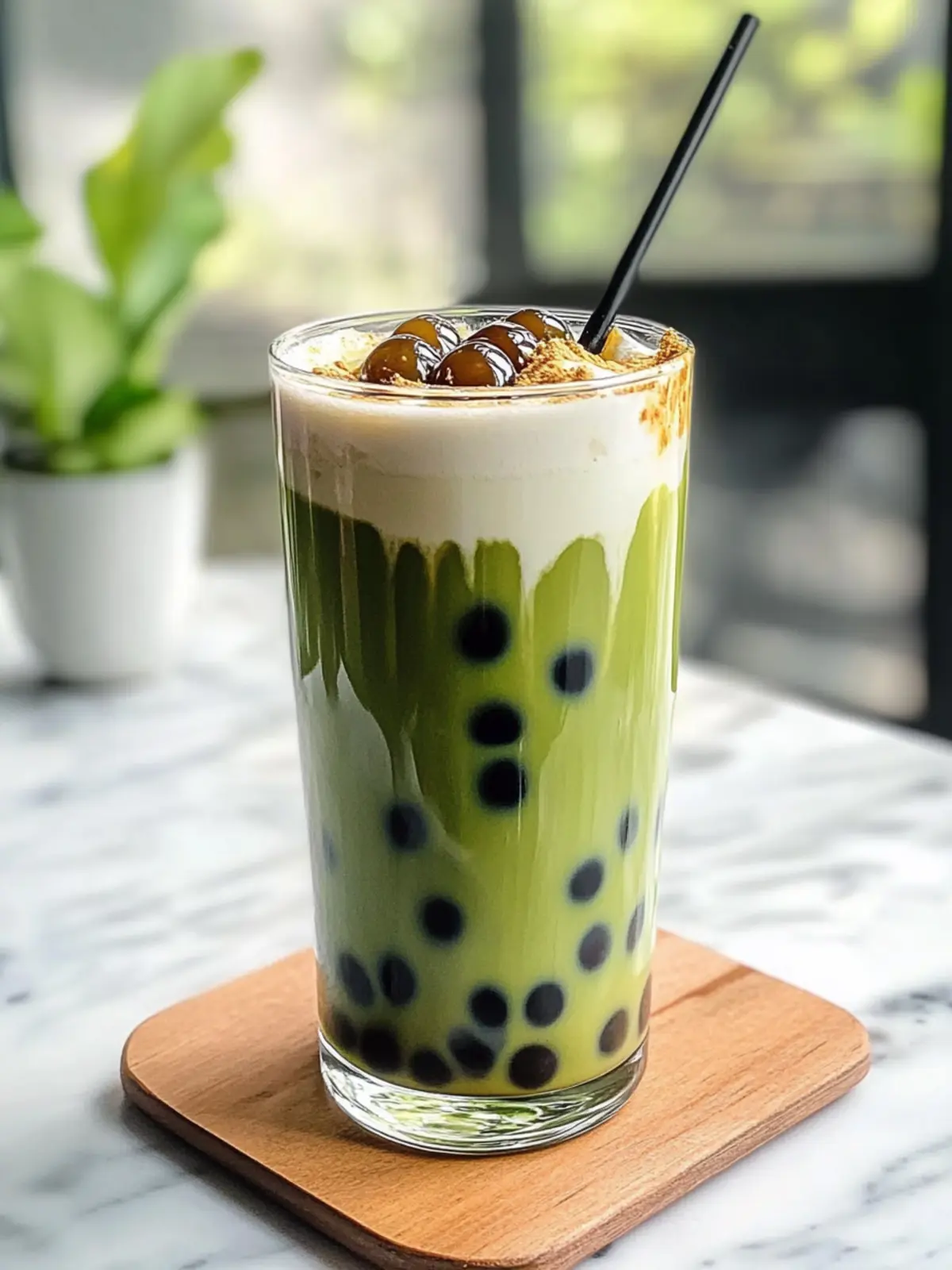 Sweet Boba Matcha Latte: Your Ultimate DIY Refreshment