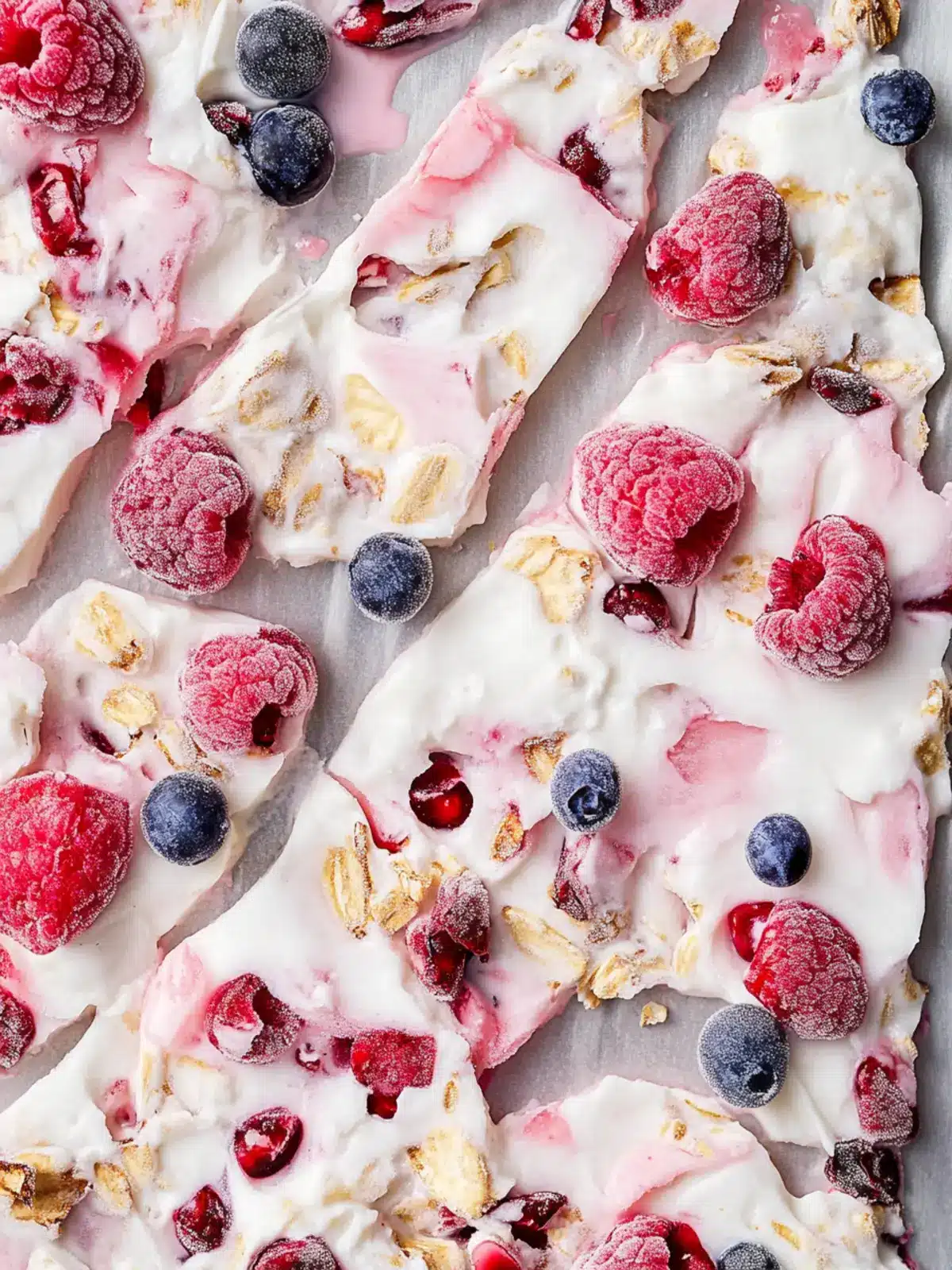 Frozen Yogurt Bark