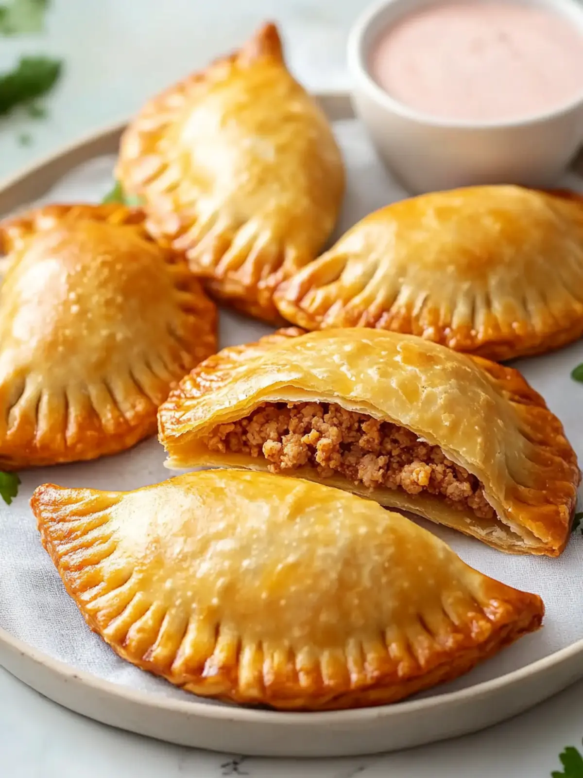 Homemade Ground Turkey Empanadas