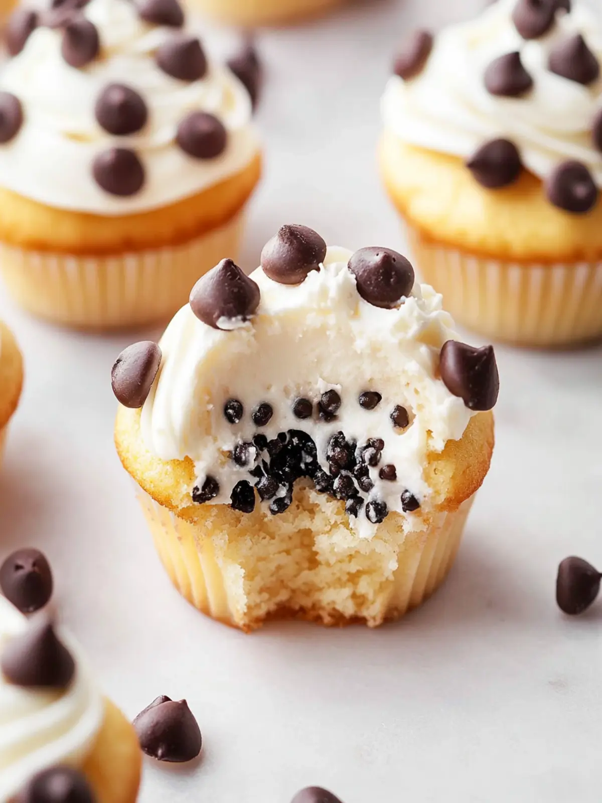 Cannoli Cupcakes