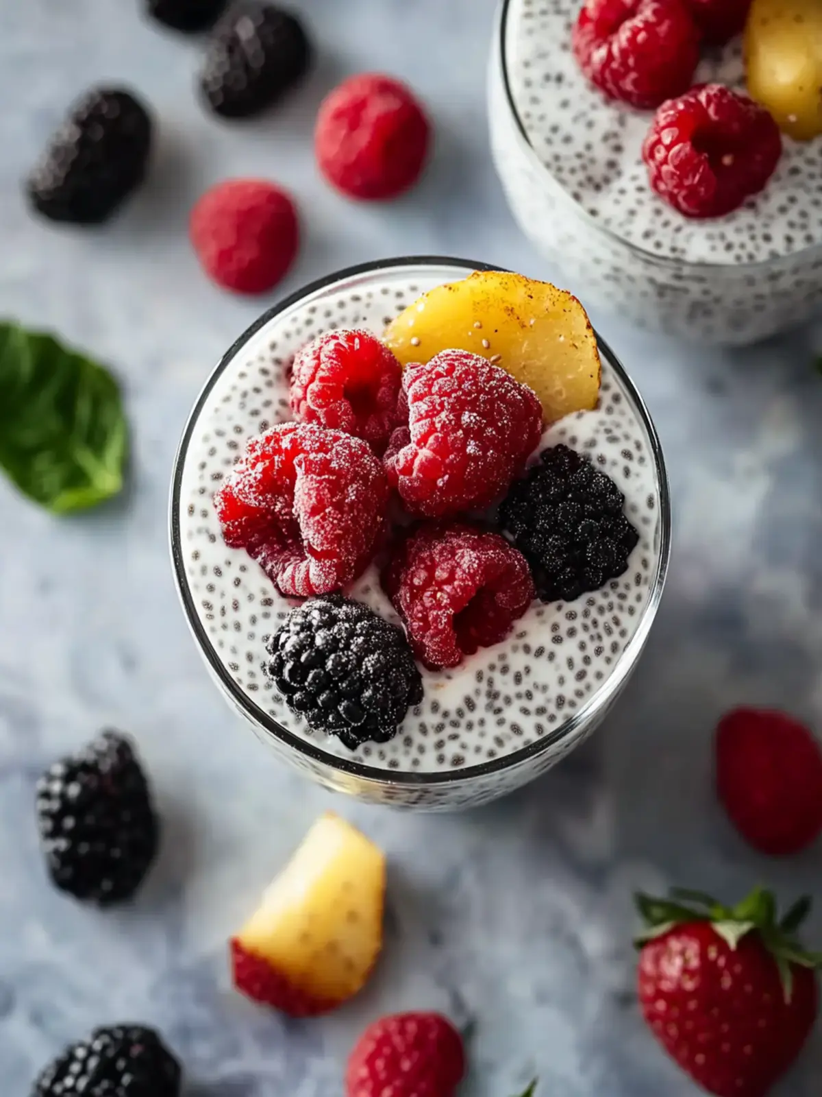 Simple Greek Yogurt Chia Seed Pudding