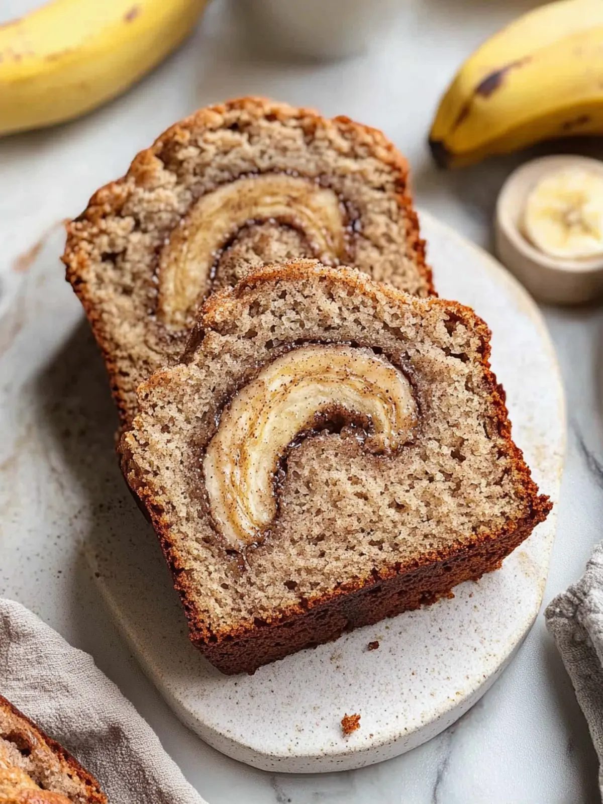Cinnamon Swirl Banana Bread