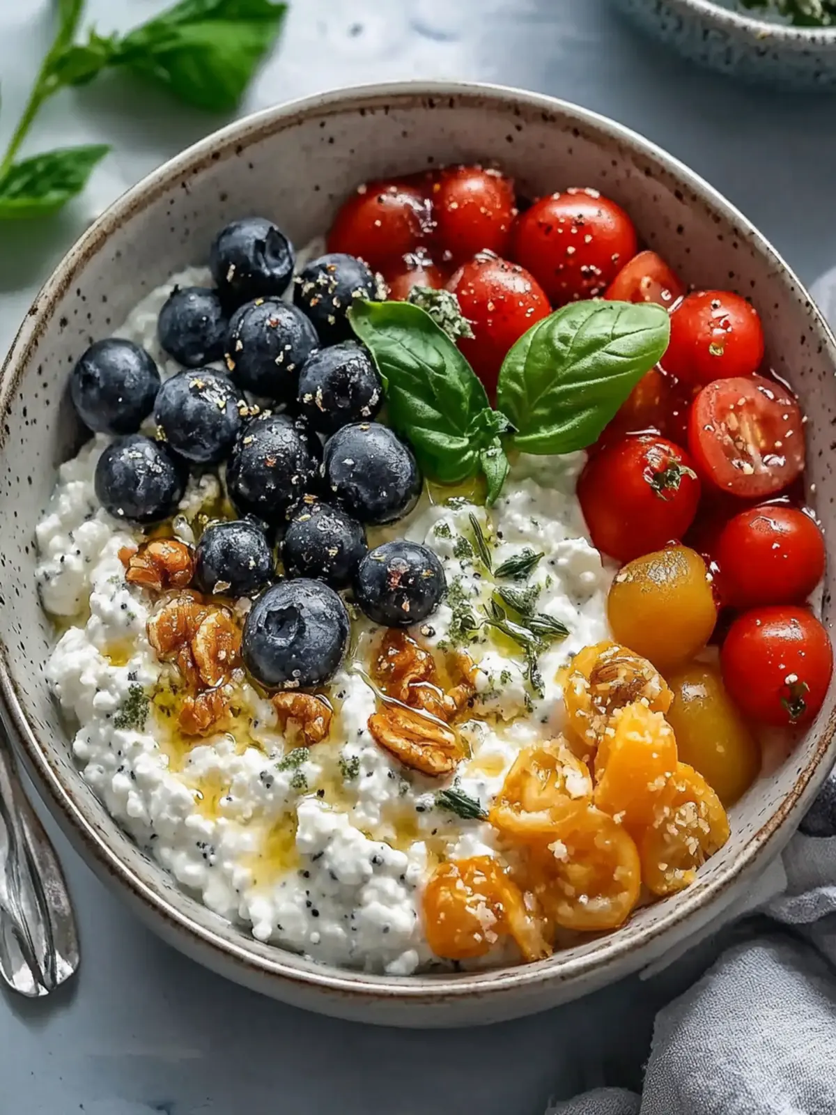Simple Keto Cottage Cheese Bowl for a Creamy Morning Boost