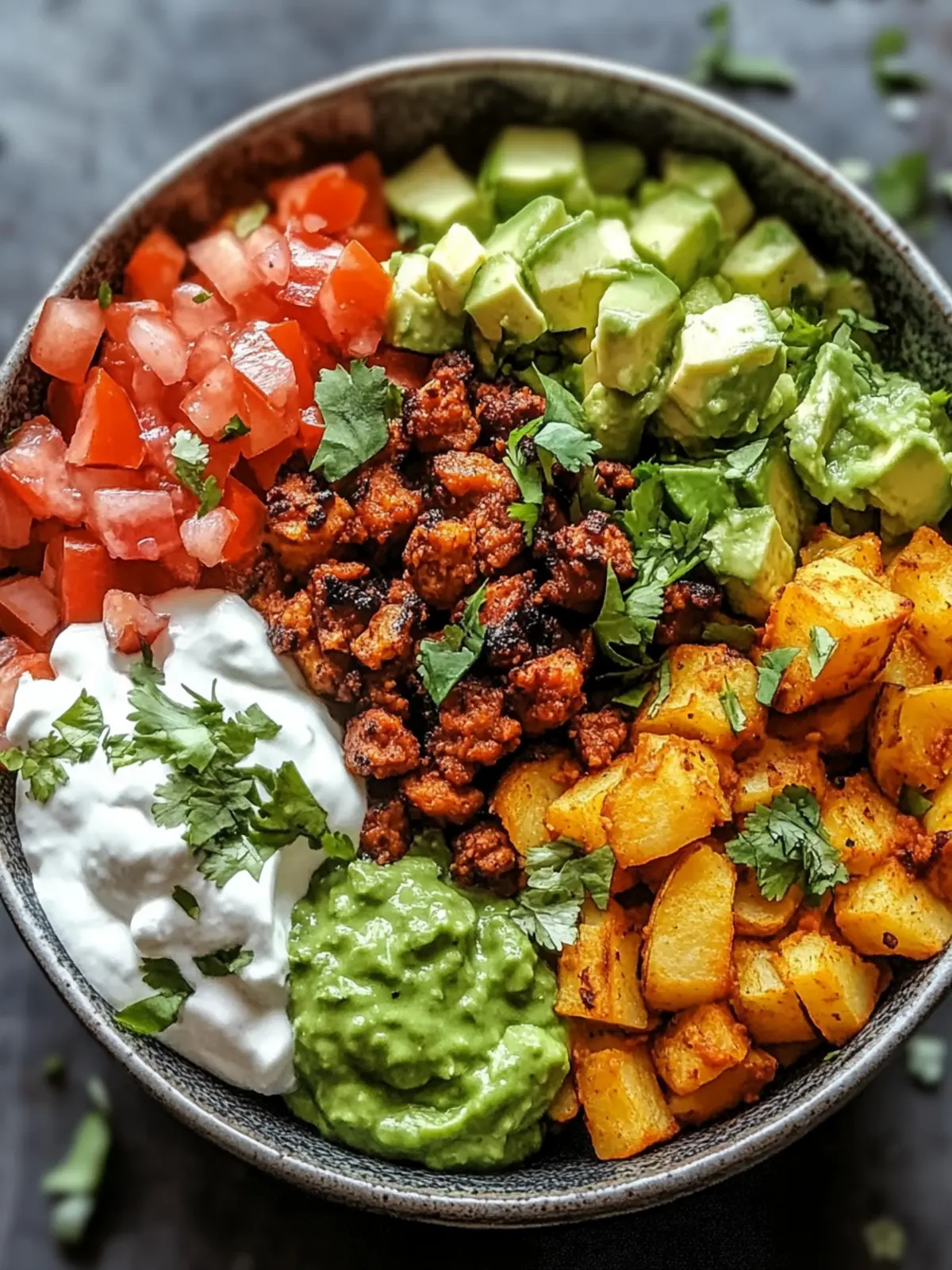 Potato Taco Bowl