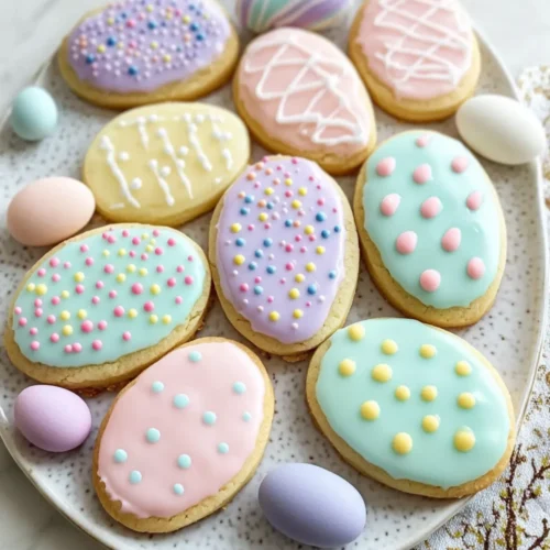 Easter Pastel Sugar Cookies