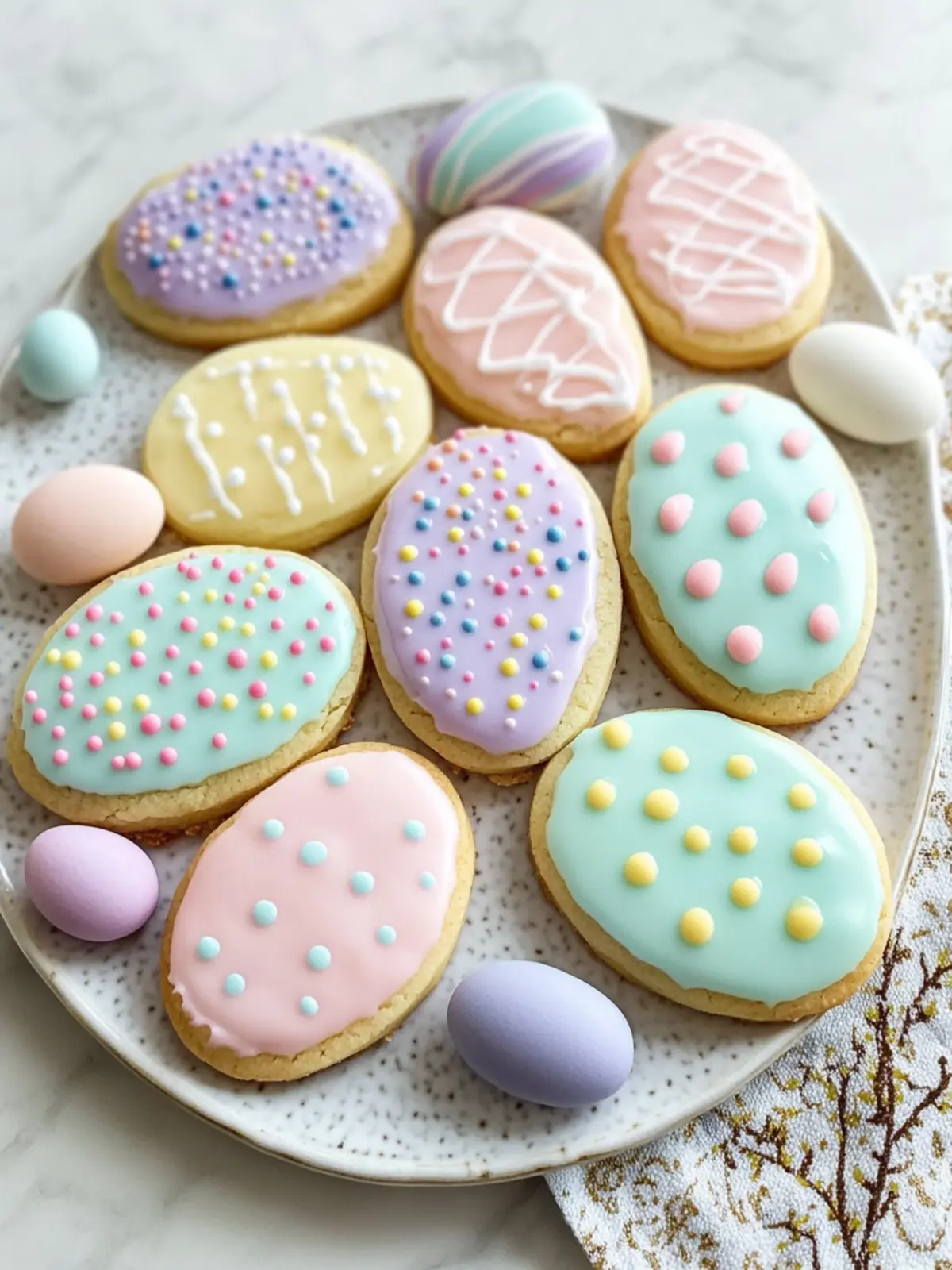 Easter Pastel Sugar Cookies: Fun 3-Ingredient Icing Guide