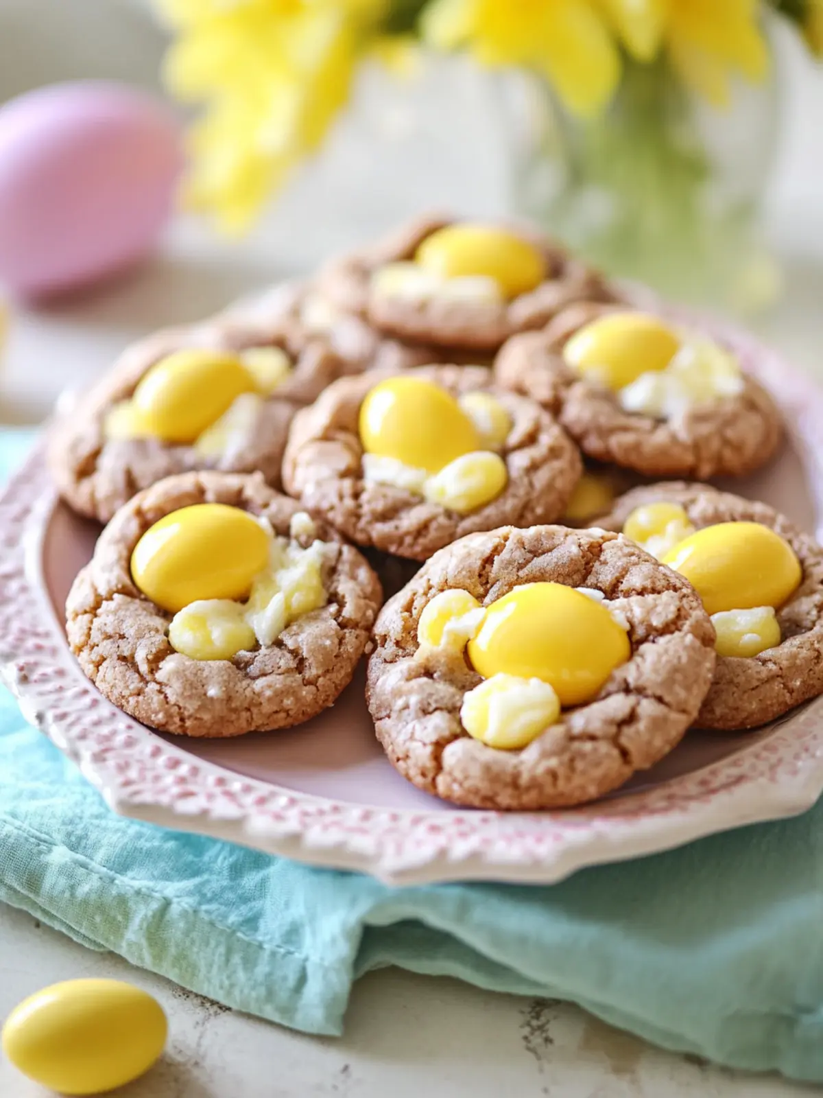 cadbury egg cookies