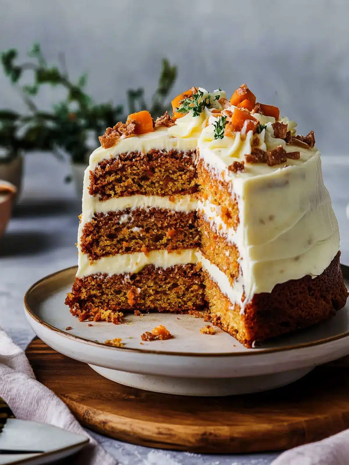 Irresistible Carrot Cake Recipe with Creamy Frosting Delight