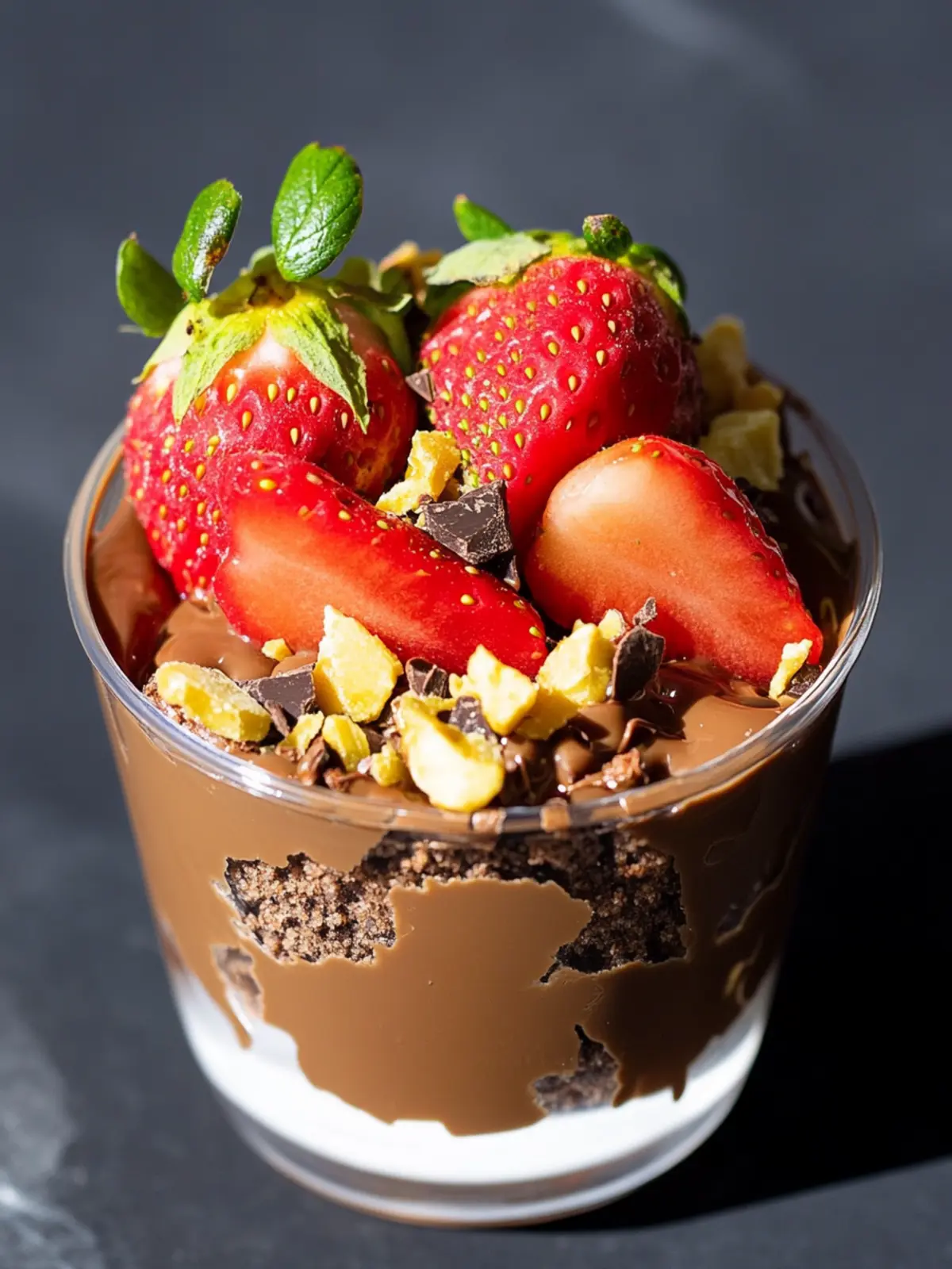 dubai chocolate strawberry cup