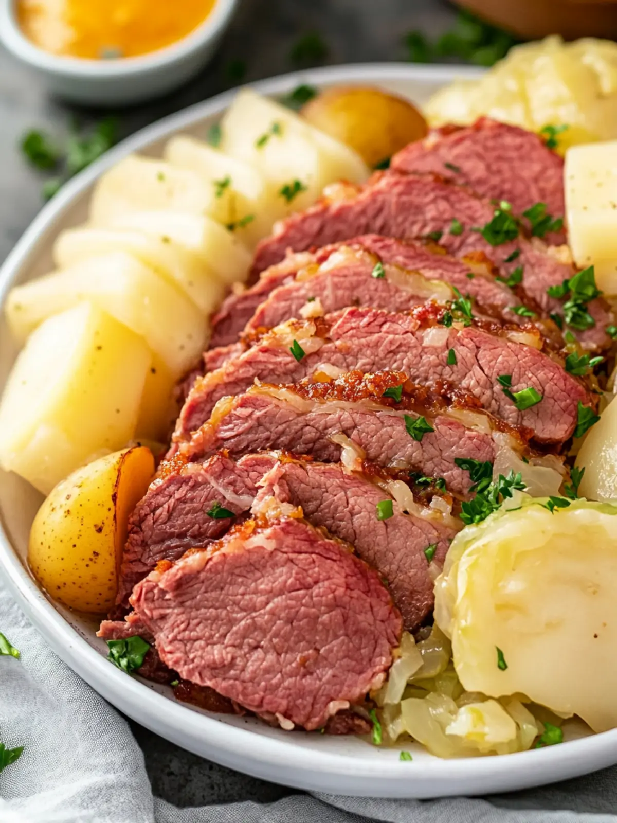 corn beef and cabbage