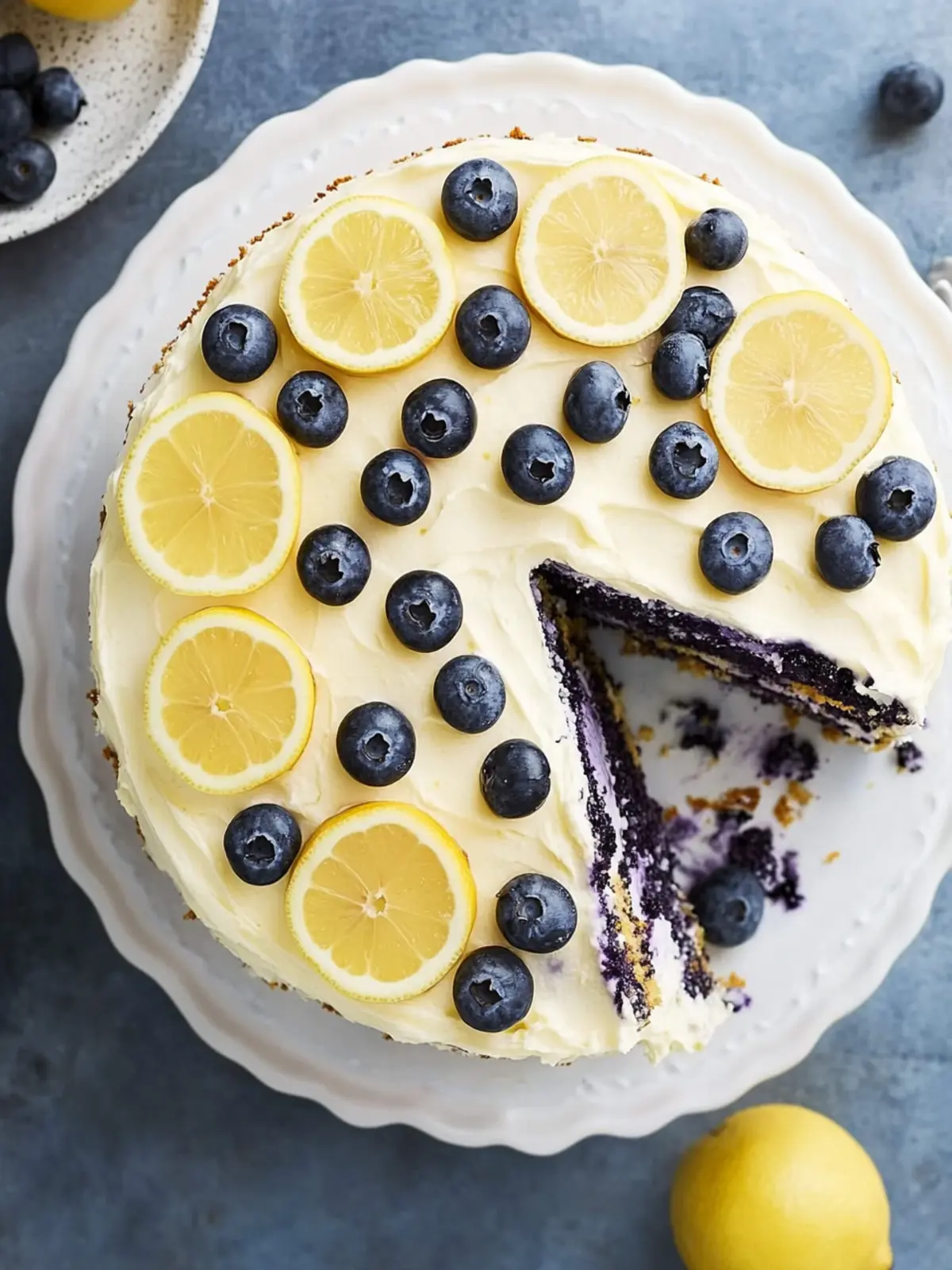 blueberry lemon cake recipe
