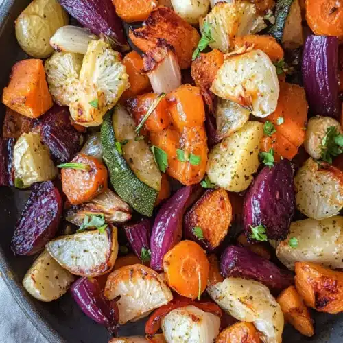 Miso Roasted Vegetables