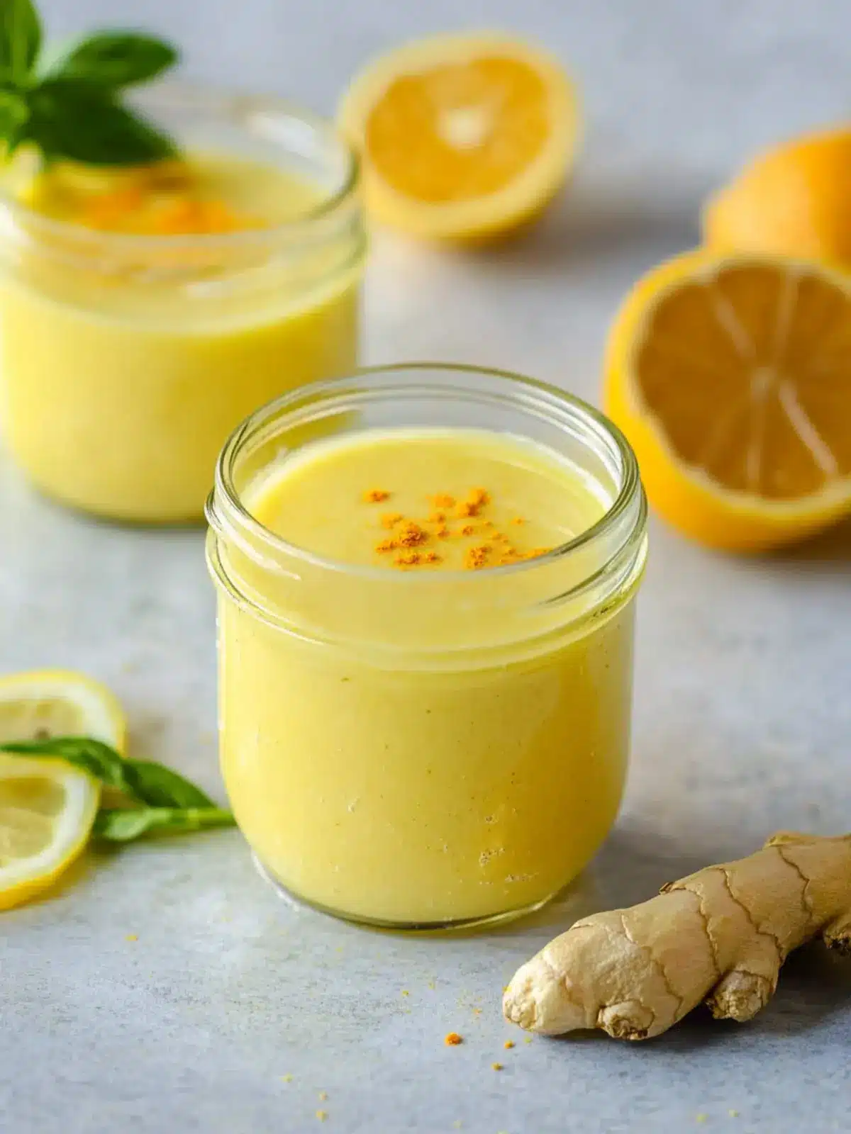 lemon ginger turmeric shot