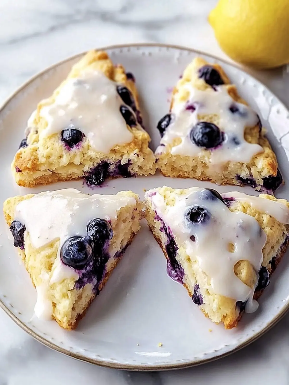 Lemon Blueberry Scones Recipe for a Bright Morning Treat