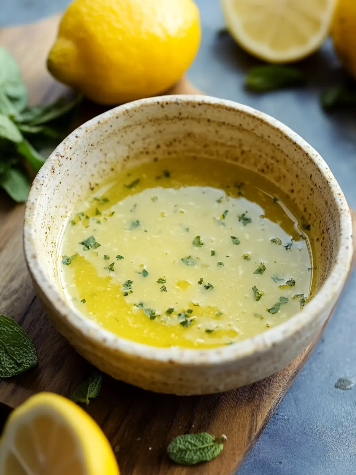 lemon vinegarette dressing