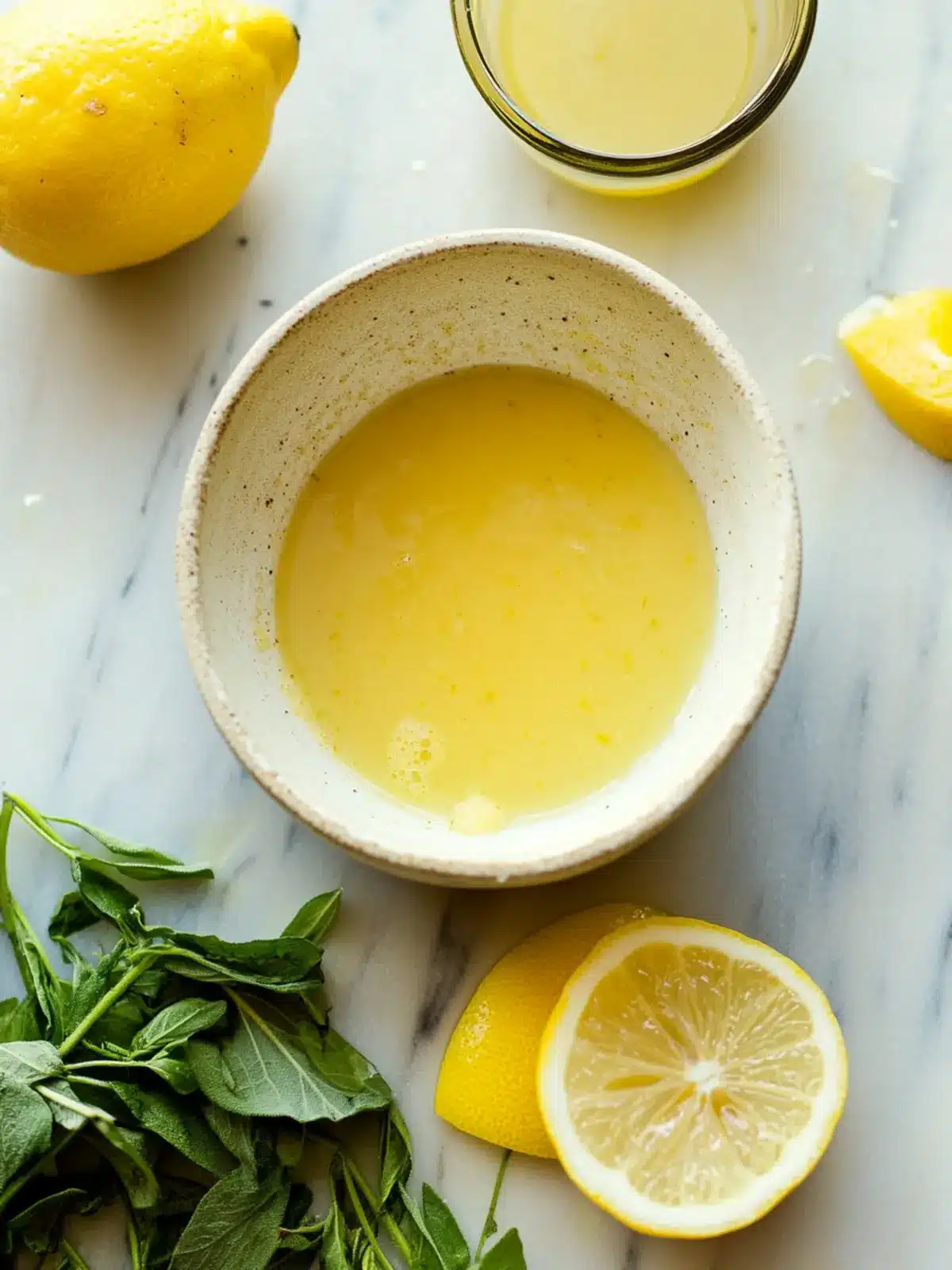 lemon vinegarette dressing
