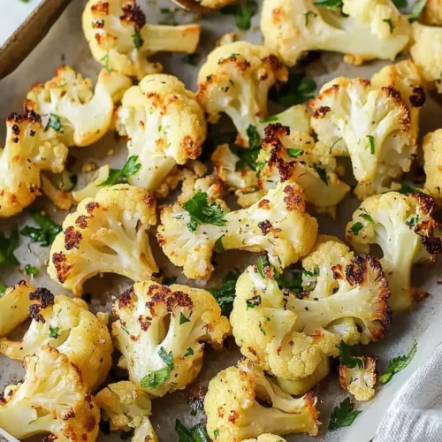 roasted cauliflower recipe