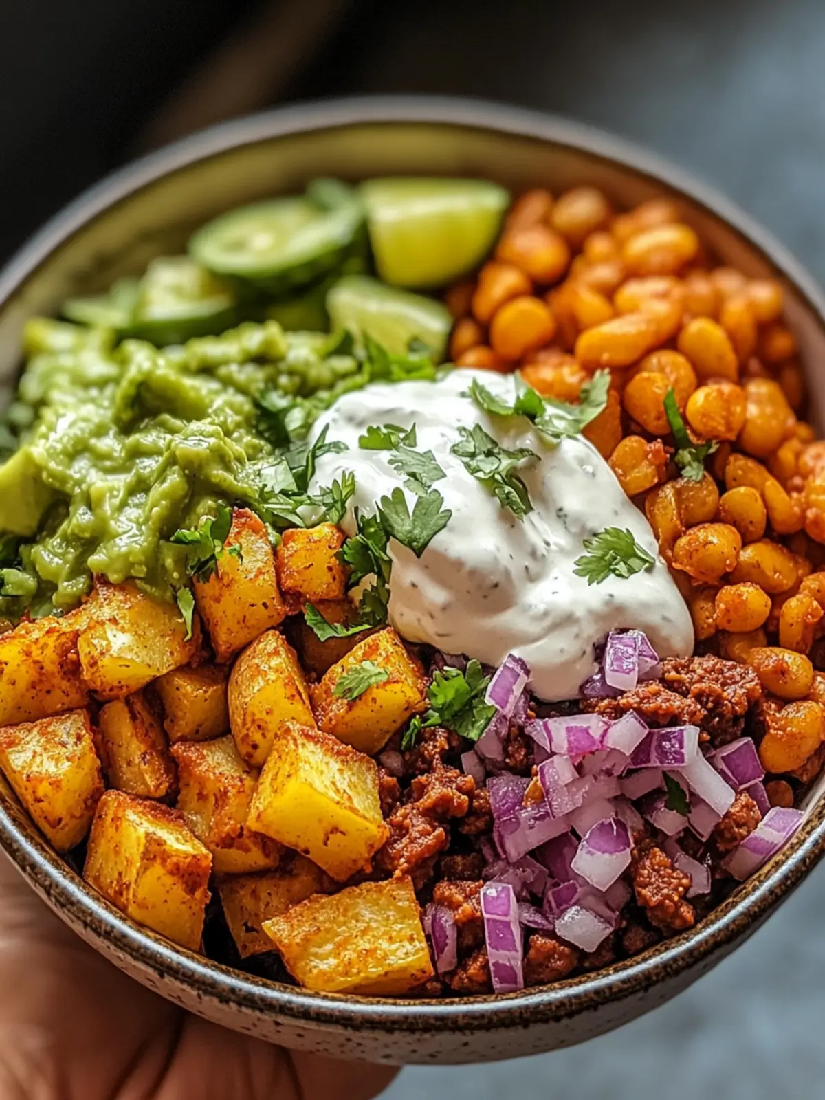 Potato Taco Bowl