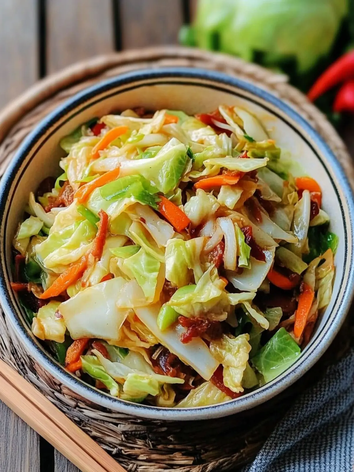 cabbage stir fry recipe