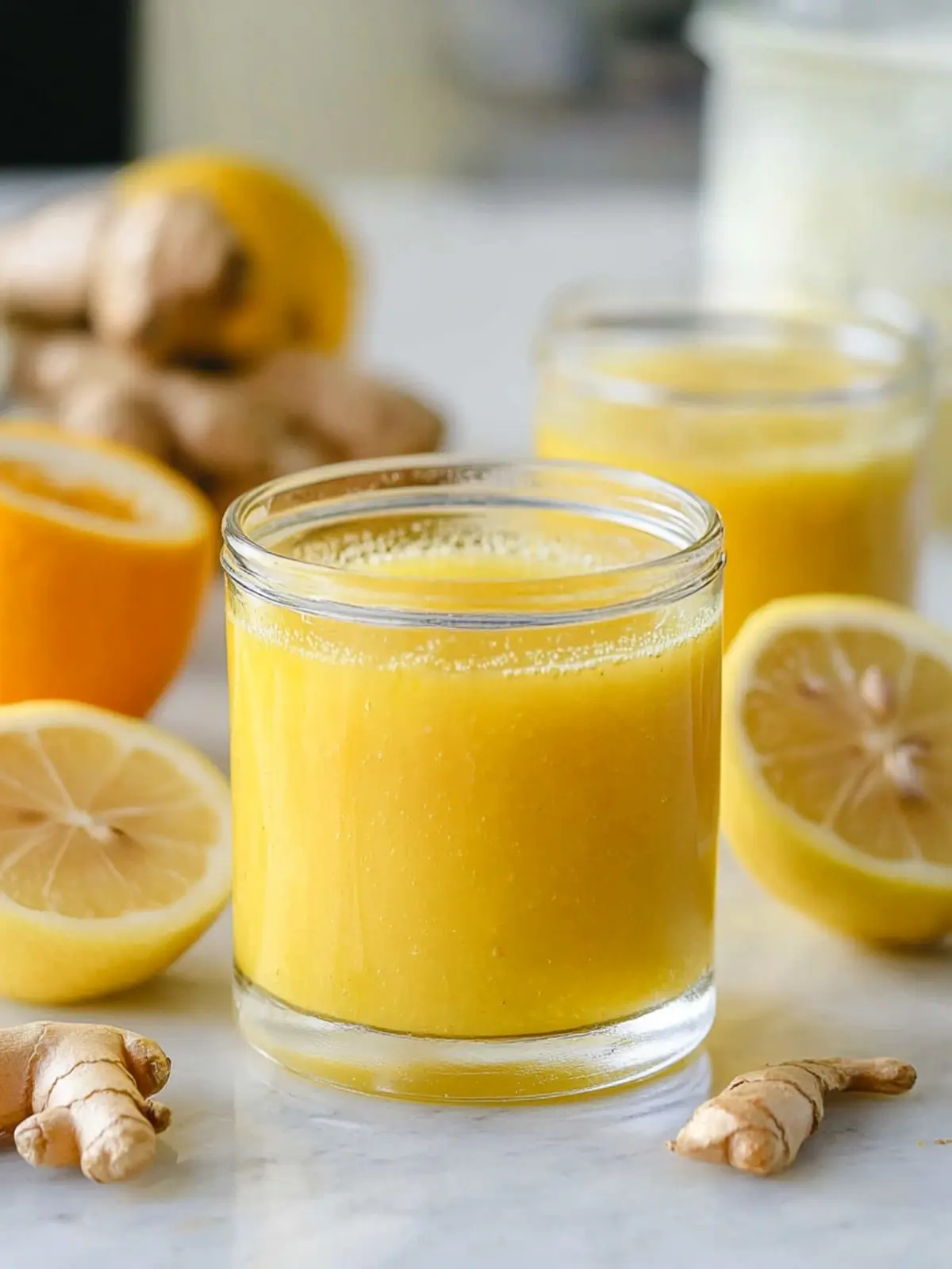 lemon ginger turmeric shot