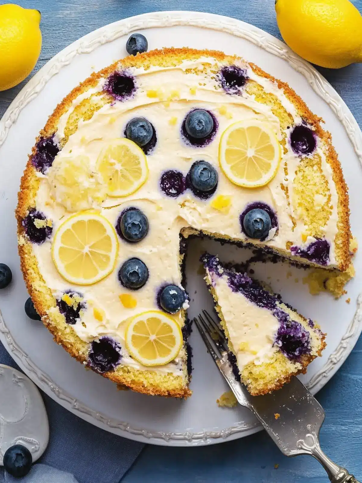blueberry lemon cake recipe