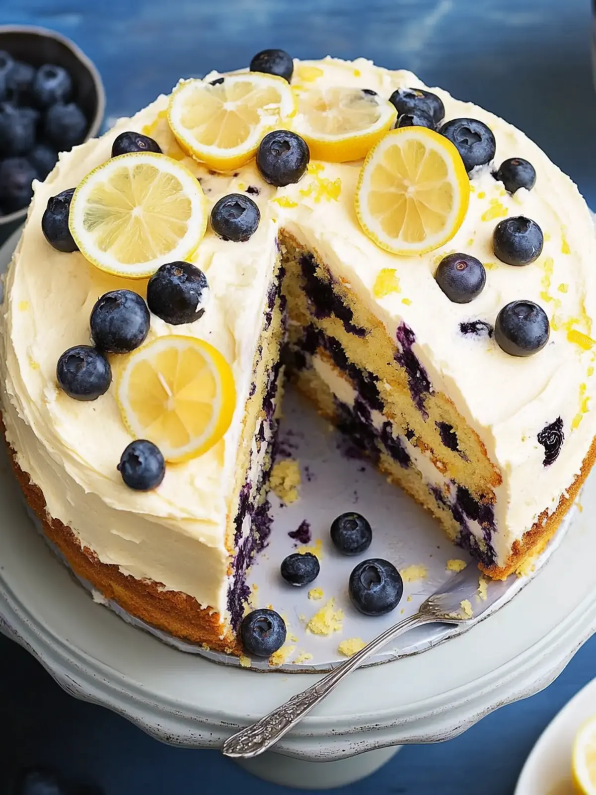 blueberry lemon cake recipe