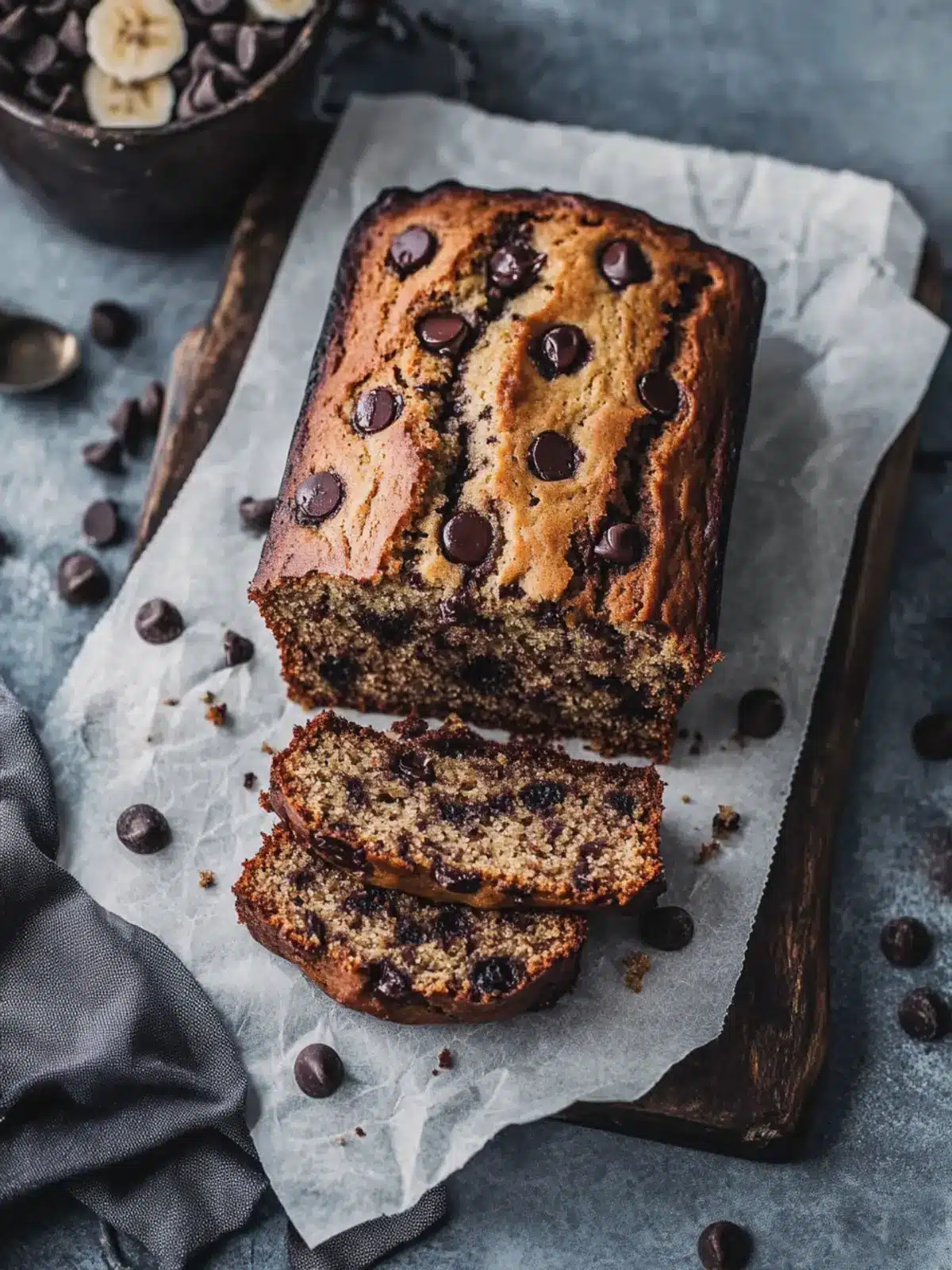 choc chip banana bread