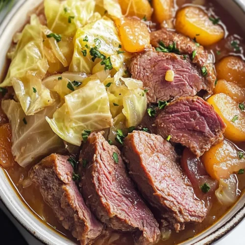 cornbeef cabbage slow cooker