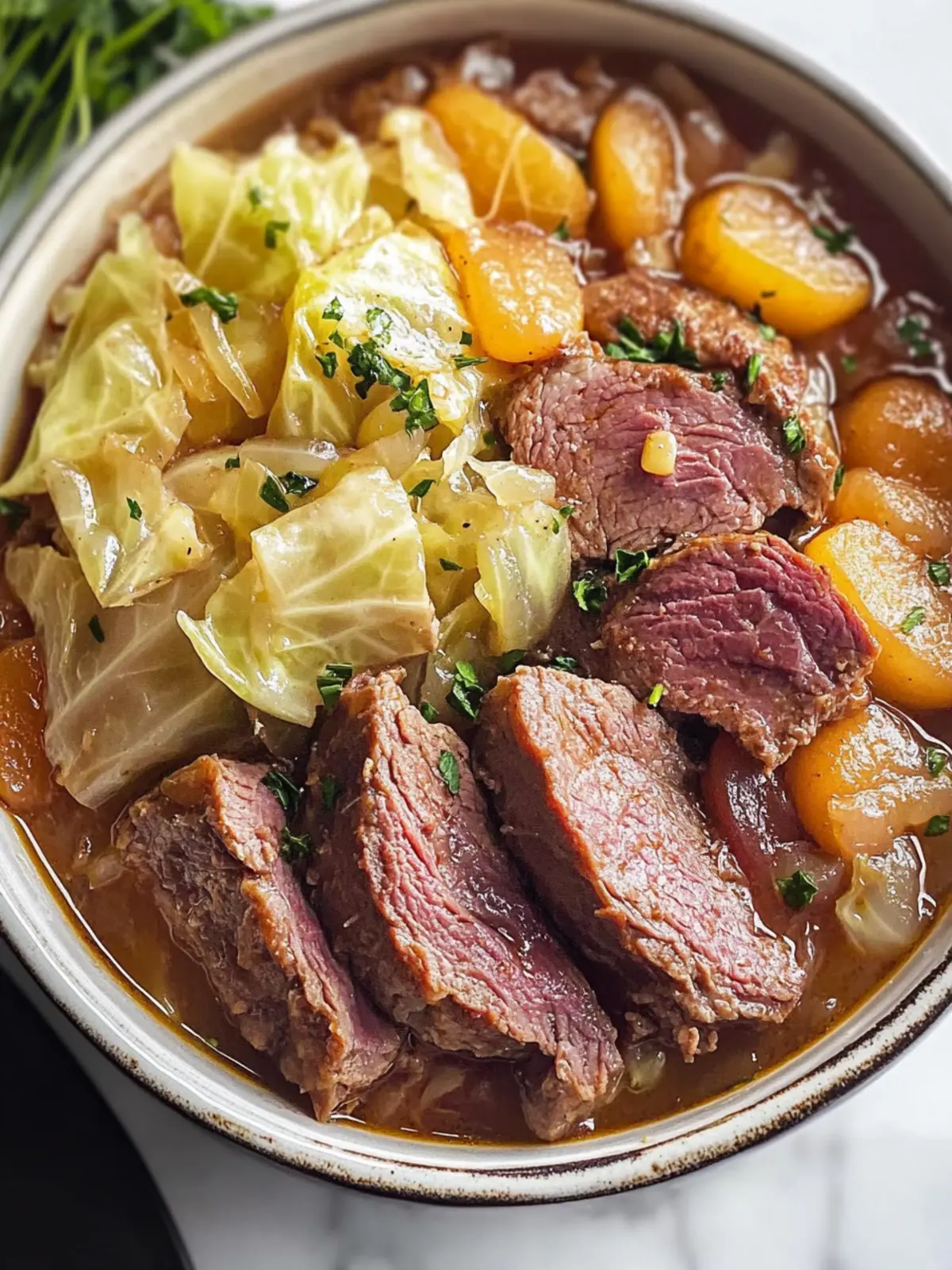 Slow Cooker Corned Beef and Cabbage: Easy Comfort Food Bliss