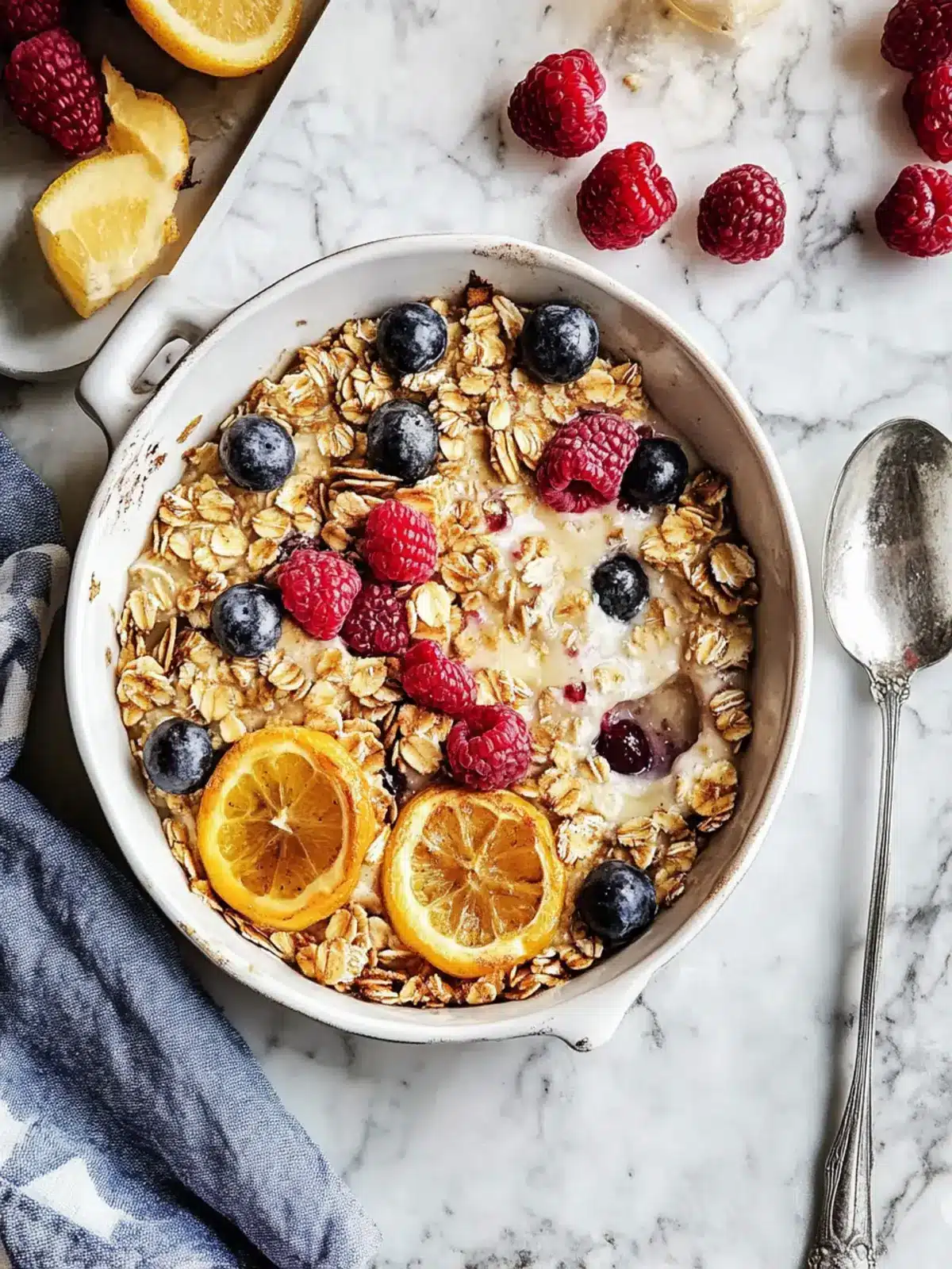 baked oats breakfast