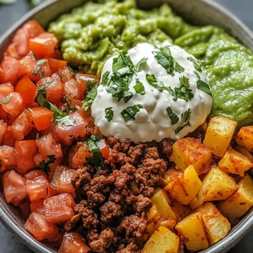 Potato Taco Bowl