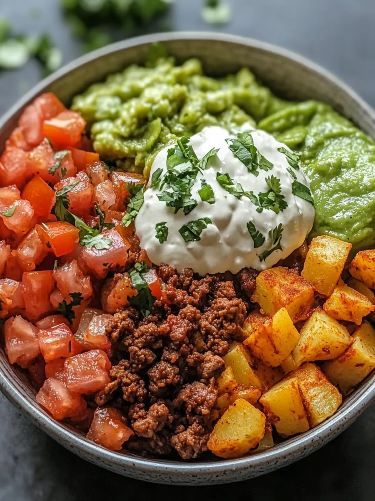 Potato Taco Bowl