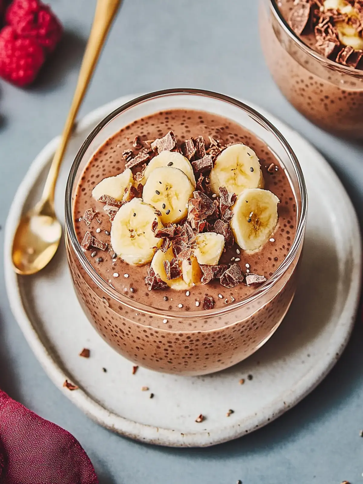 Chocolate Yogurt Chia Pudding
