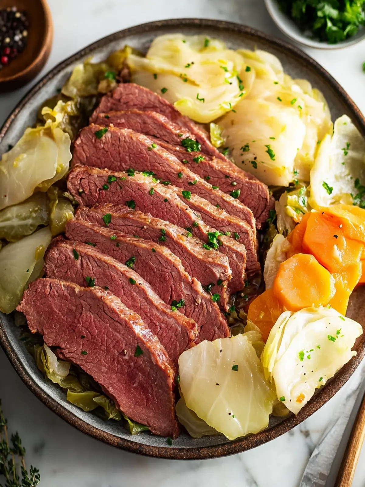 corn beef and cabbage recipe crock pot