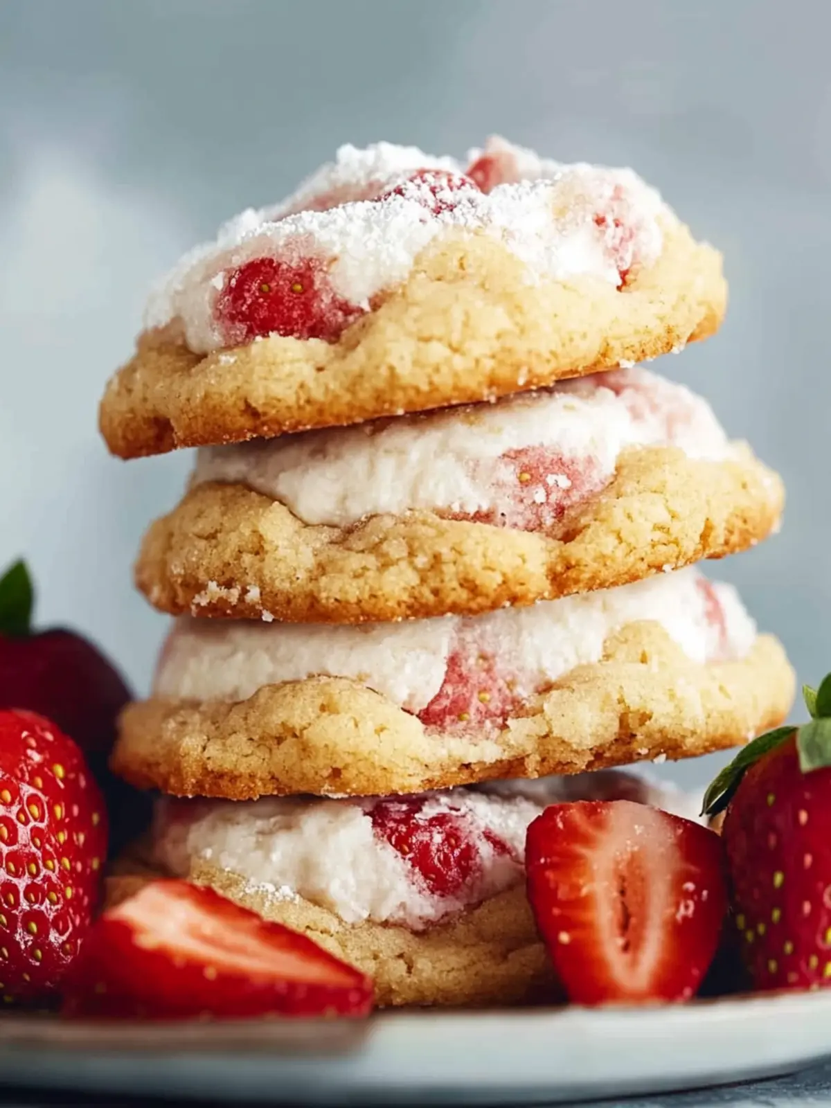 Irresistible Strawberry Shortcake Cookies You’ll Adore
