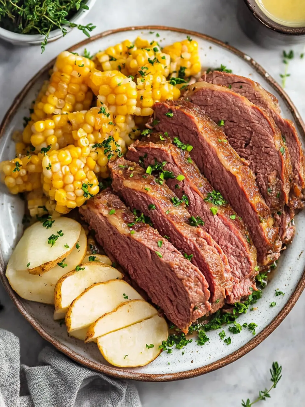 corn beef crock pot