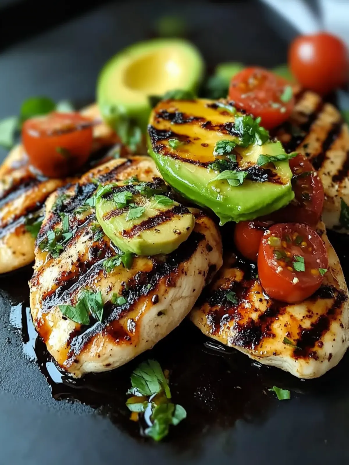 Grilled California Avocado Chicken