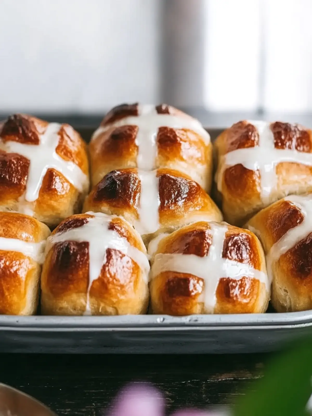 hot cross buns recipe
