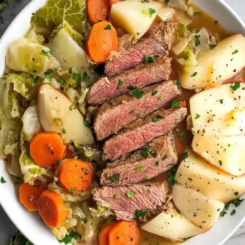 corn beef and cabbage recipe crock pot