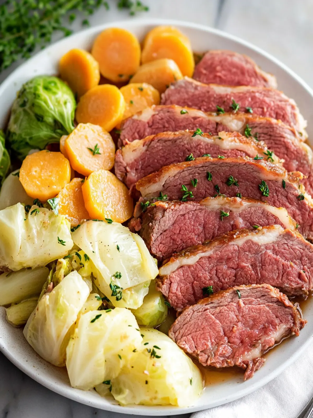 corn beef and cabbage recipe