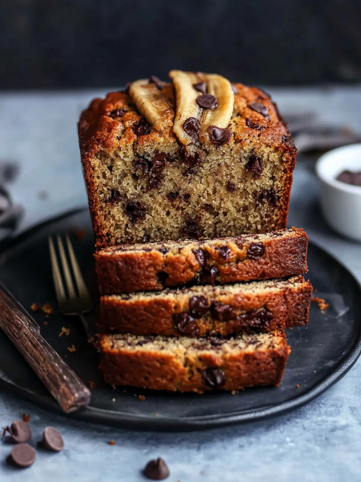 Moist Choc Chip Banana Bread That’s a Heartwarming Delight