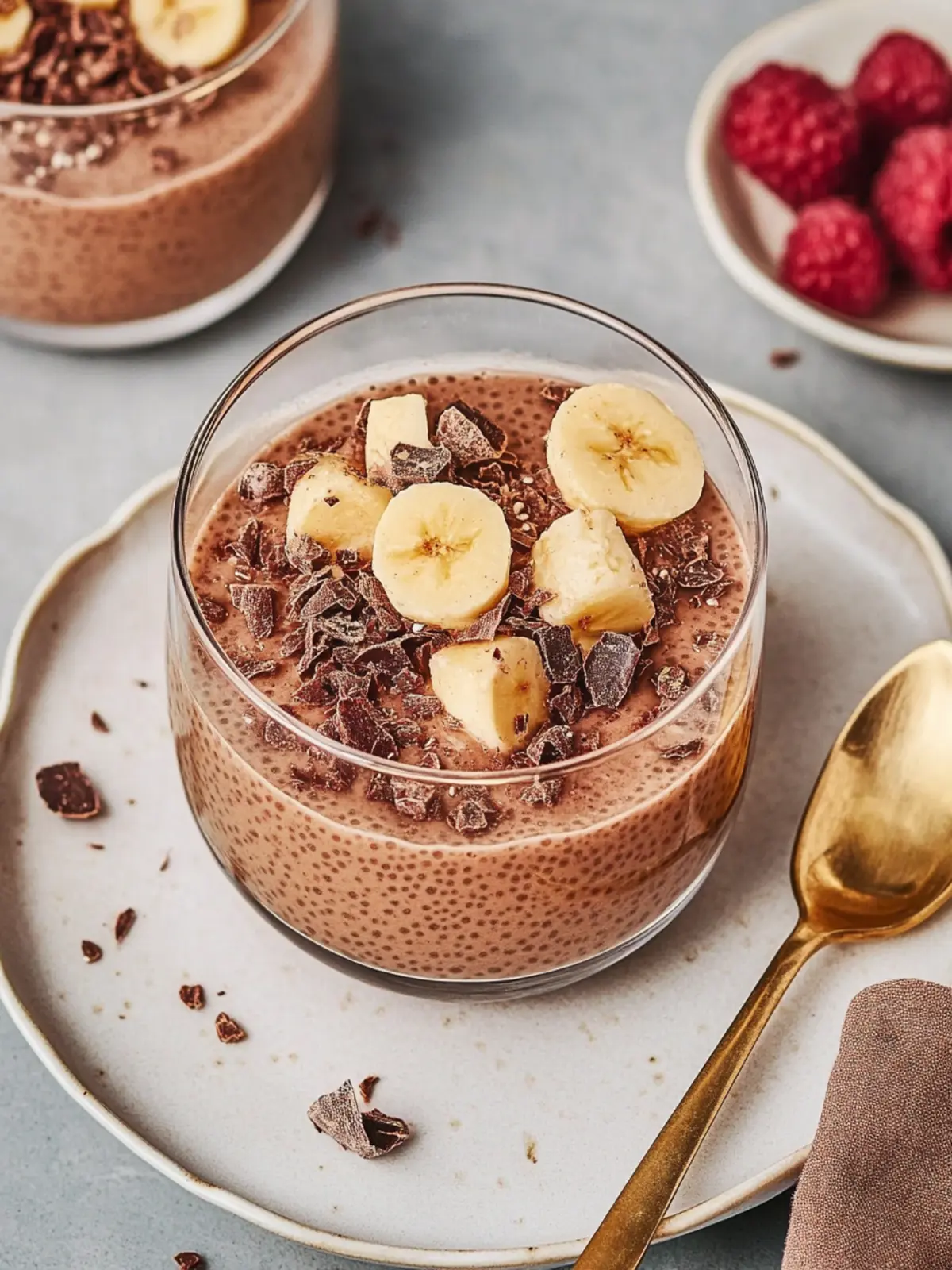 Chocolate Yogurt Chia Pudding