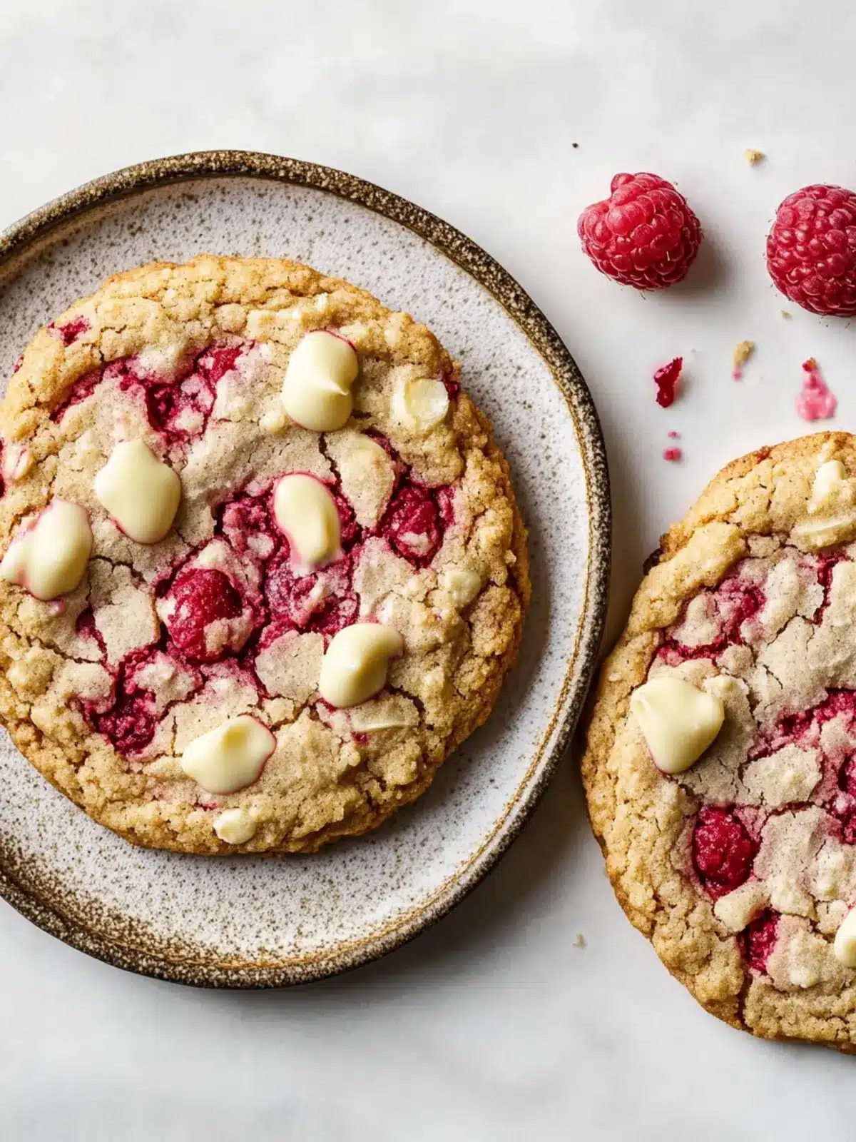 Chewy White Chocolate Raspberry Cookies You’ll Crave Daily