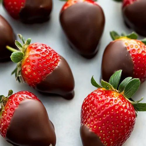 chocolate covered strawberries recipe